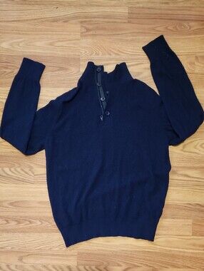Banana Republic Men's Pullover Italian Wool Blend  Sweater Sz L